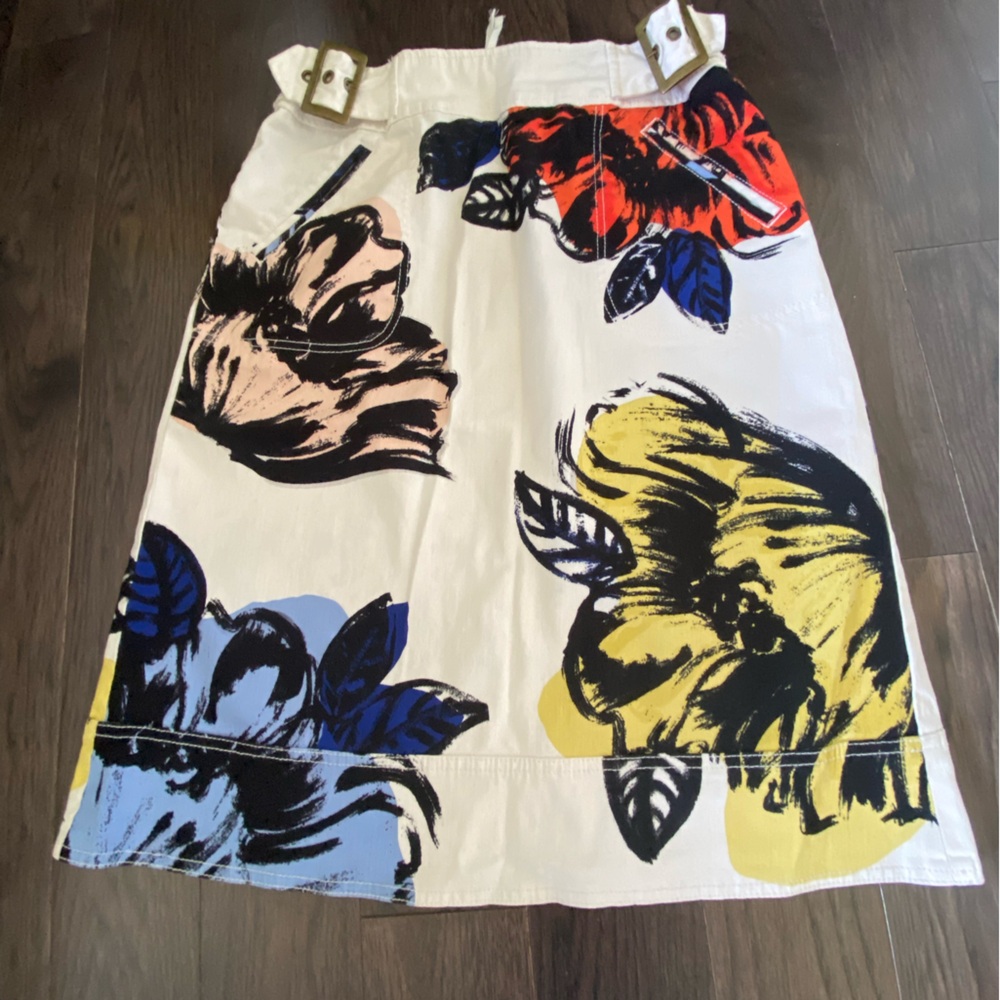 Maeve Anthropologie Floral Skirt size 6